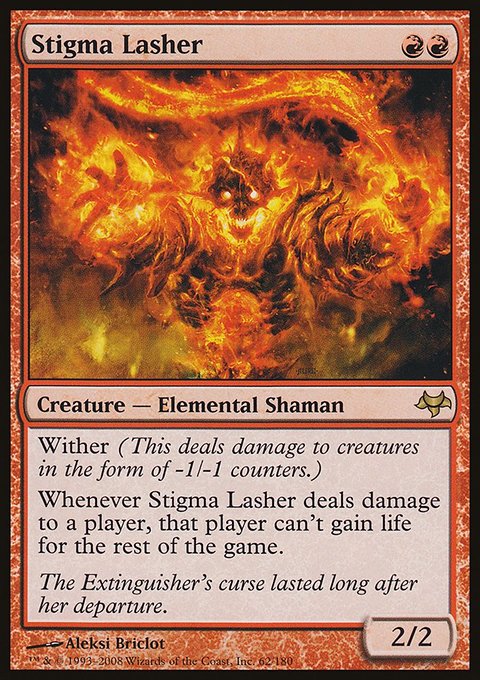 Stigma Lasher, Eventide #62, Magic: The Gathering card