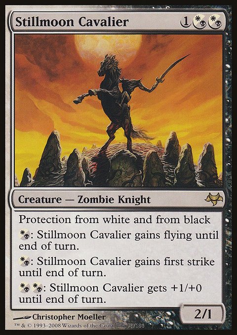 Stillmoon Cavalier, Eventide #95, Magic: The Gathering card