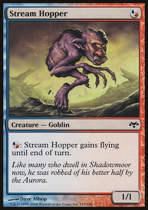 Stream Hopper, Eventide #113, Magic: The Gathering card