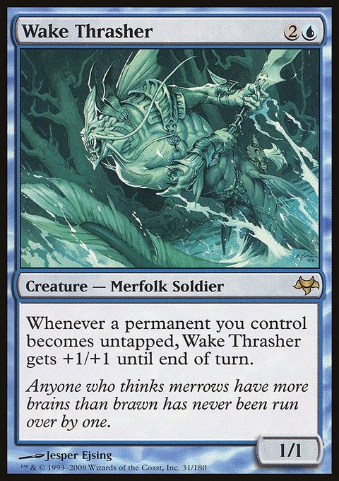 Wake Thrasher, Eventide #31, Magic: The Gathering card