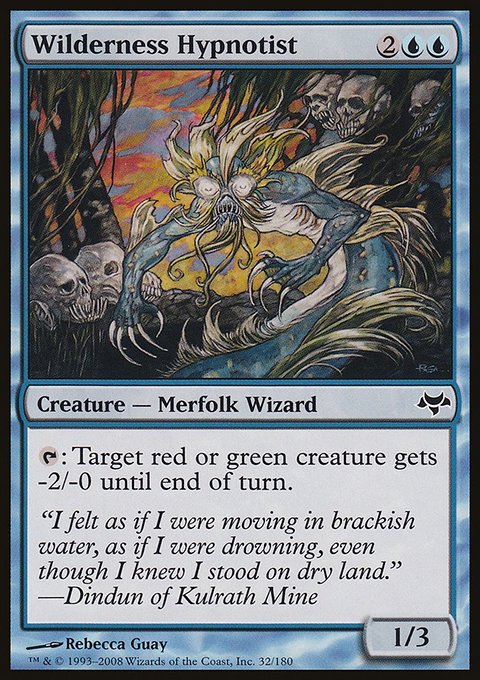 Wilderness Hypnotist, Eventide #32, Magic: The Gathering card