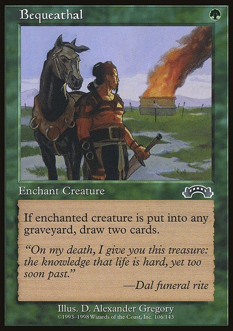 Bequeathal, Exodus #106, Magic: The Gathering card
