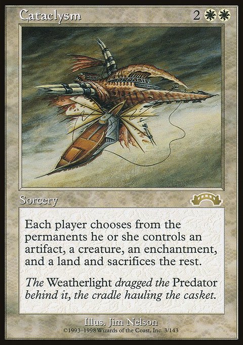 Cataclysm, Exodus #3, Magic: The Gathering card