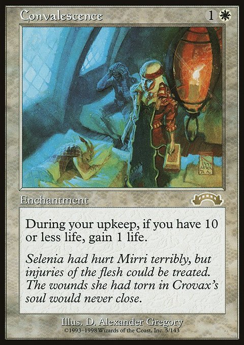Convalescence, Exodus #5, Magic: The Gathering card