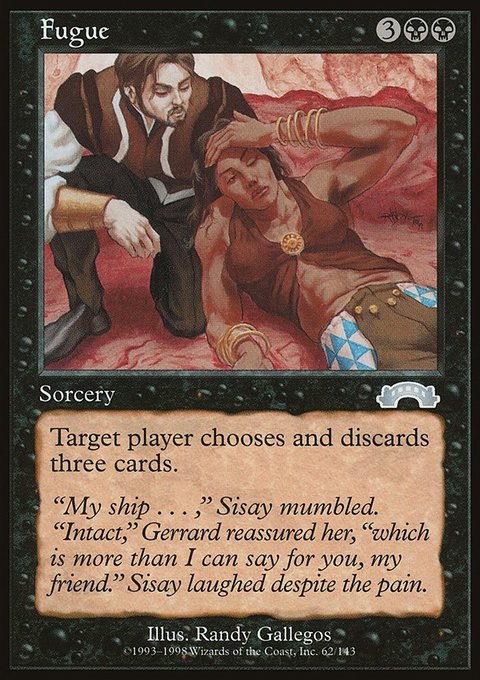Fugue, Exodus #62, Magic: The Gathering card