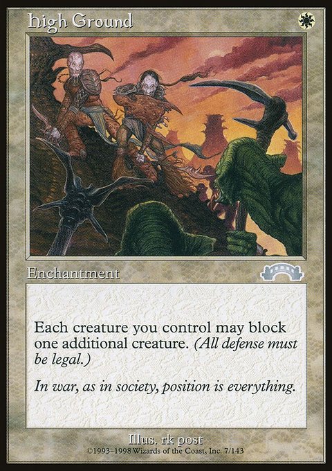 High Ground, Exodus #7, Magic: The Gathering card