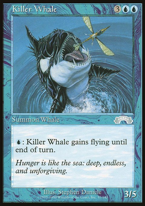 Killer Whale, Exodus #37, Magic: The Gathering card