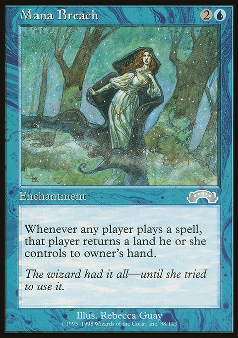 Mana Breach, Exodus #38, Magic: The Gathering card