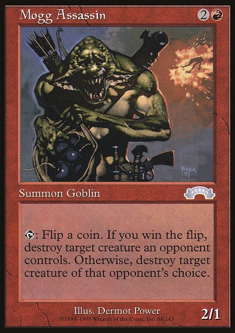 Mogg Assassin, Exodus #88, Magic: The Gathering card