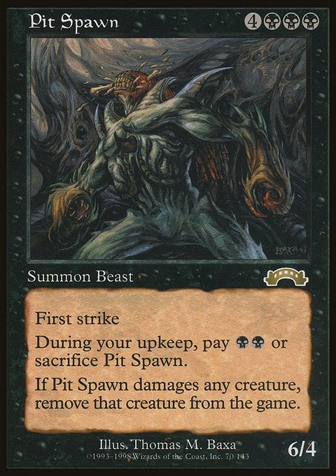 Pit Spawn, Exodus #70, Magic: The Gathering card