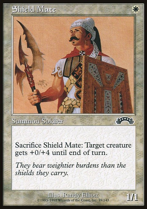 Shield Mate, Exodus #19, Magic: The Gathering card