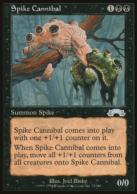Spike Cannibal, Exodus #75, Magic: The Gathering card