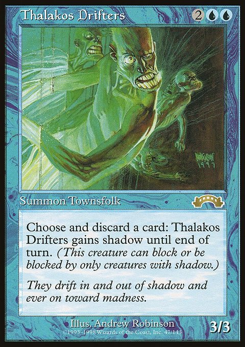 Thalakos Drifters, Exodus #47, Magic: The Gathering card