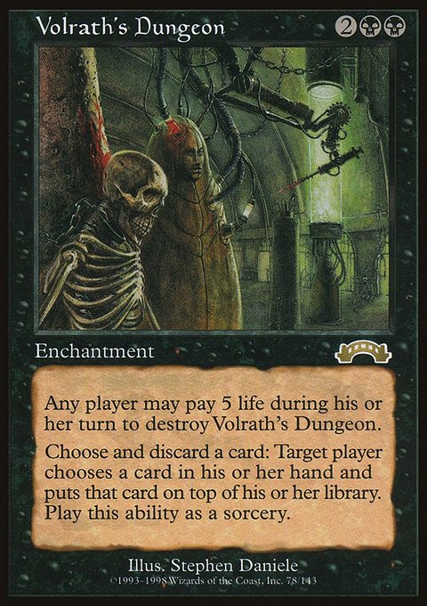 Volrath's Dungeon, Exodus #78, Magic: The Gathering card