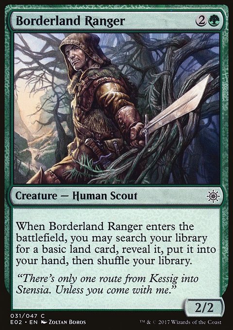 Borderland Ranger, Explorers of Ixalan #31, Magic: The Gathering card