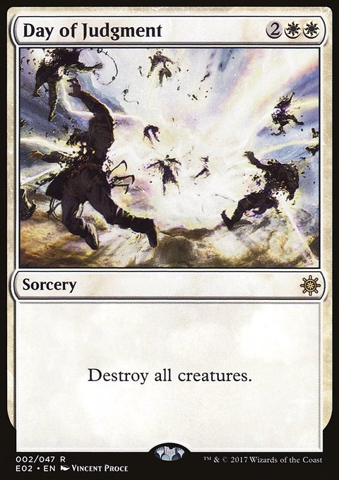 Day of Judgment, Explorers of Ixalan #2, Magic: The Gathering card