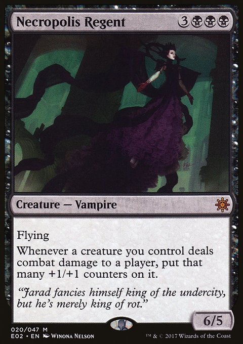 Necropolis Regent, Explorers of Ixalan #20, Magic: The Gathering card