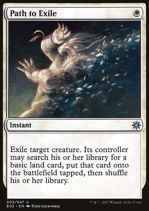 Path to Exile, Explorers of Ixalan #3, Magic: The Gathering card
