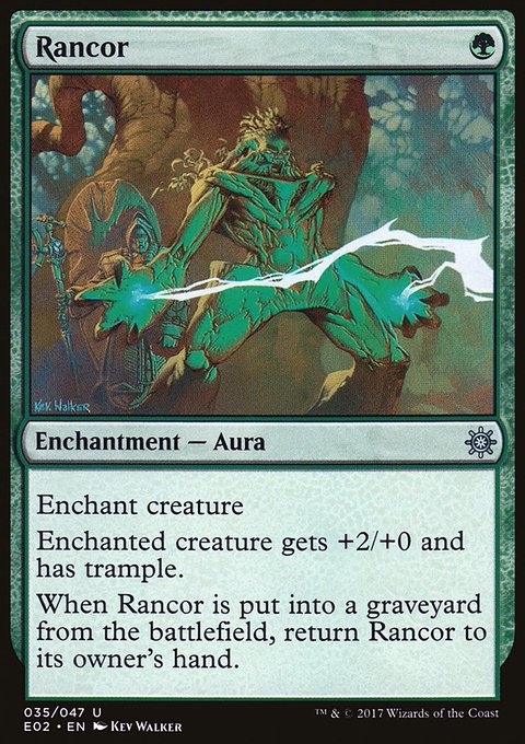 Rancor, Explorers of Ixalan #35, Magic: The Gathering card