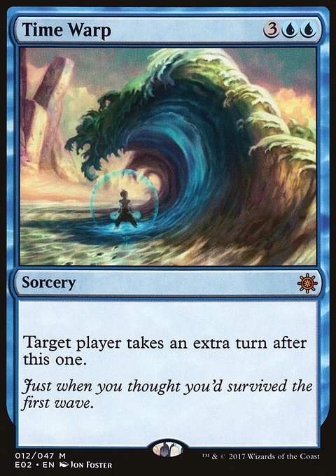 Time Warp, Explorers of Ixalan #12, Magic: The Gathering card