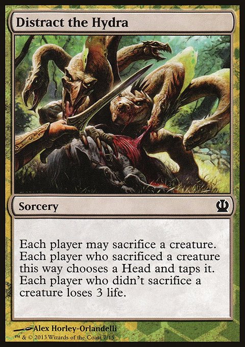 Distract the Hydra, Face the Hydra #7, Magic: The Gathering card