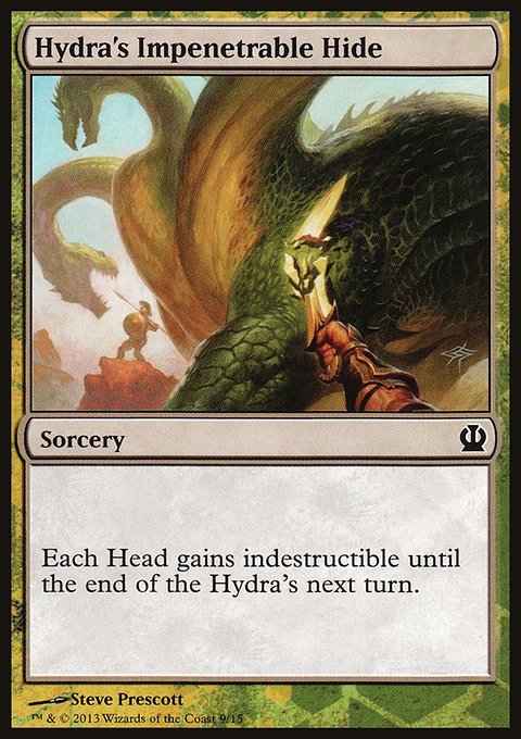 Hydra's Impenetrable Hide, Face the Hydra #9, Magic: The Gathering card