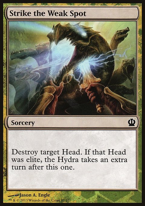 Strike the Weak Spot, Face the Hydra #12, Magic: The Gathering card