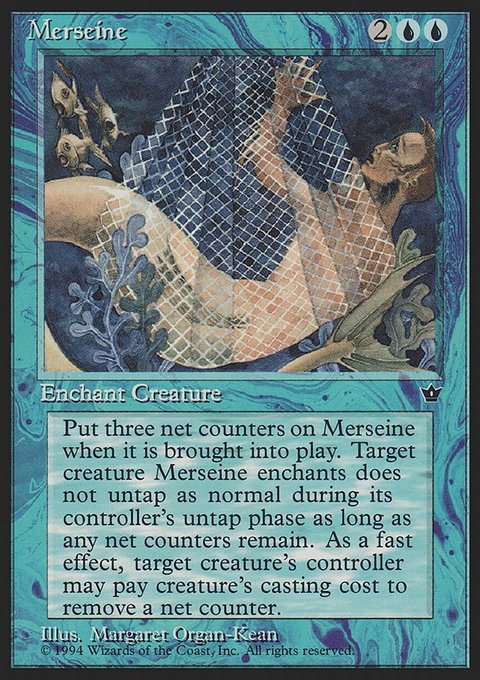 Merseine, Fallen Empires #23b, Magic: The Gathering card