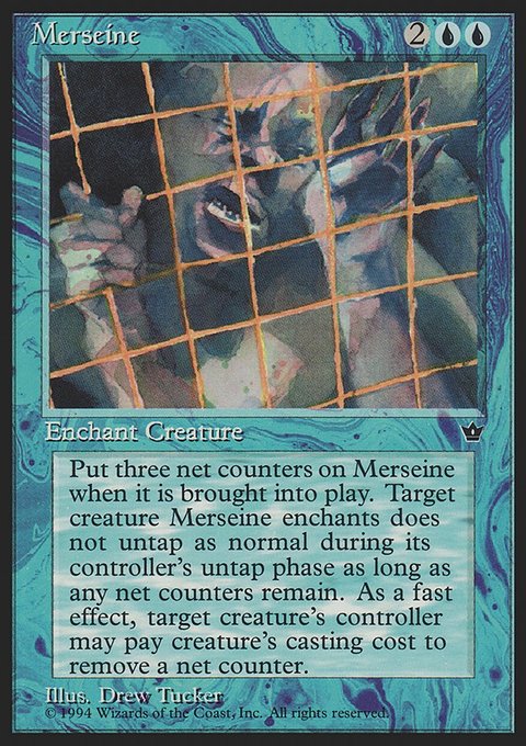 Merseine, Fallen Empires #23c, Magic: The Gathering card