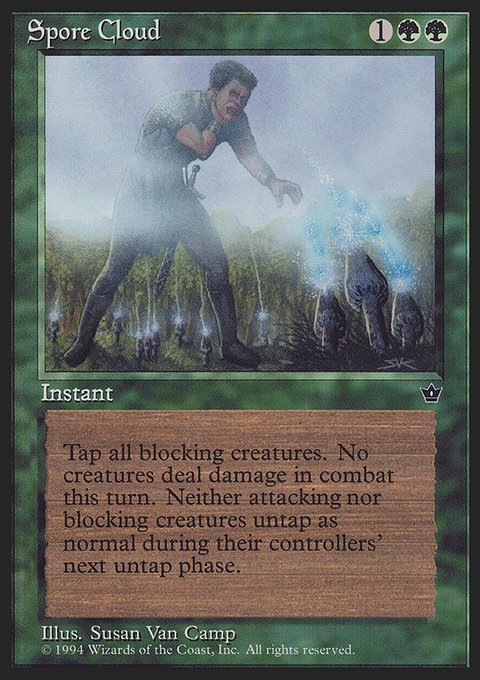 Spore Cloud, Fallen Empires #72a, Magic: The Gathering card