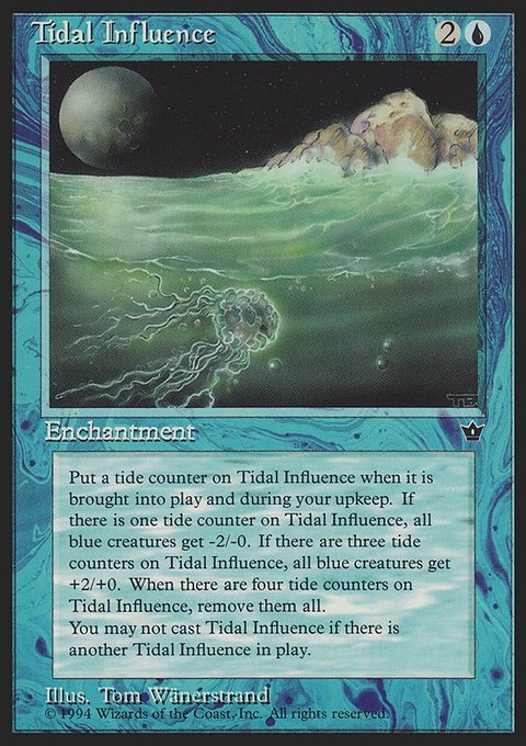 Tidal Influence, Fallen Empires #28, Magic: The Gathering card