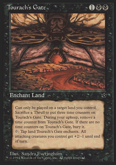 Tourach's Gate, Fallen Empires #48, Magic: The Gathering card