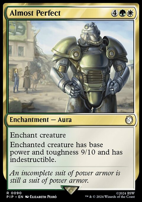 Almost Perfect, Fallout #90, Magic: The Gathering card