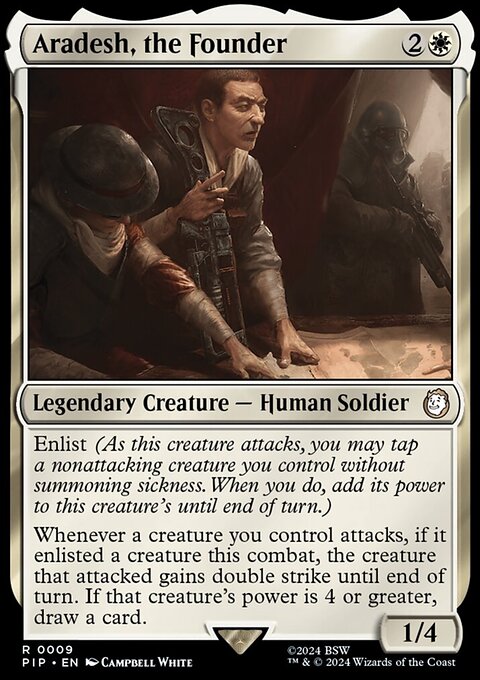 Aradesh, the Founder, Fallout #9, Magic: The Gathering card