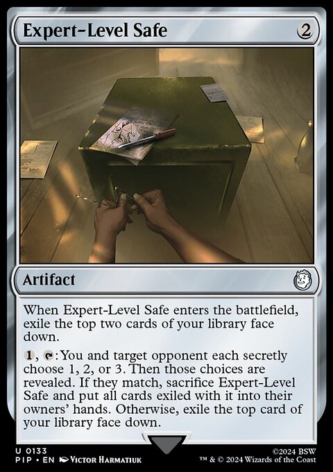 Expert-Level Safe, Fallout #133, Magic: The Gathering card