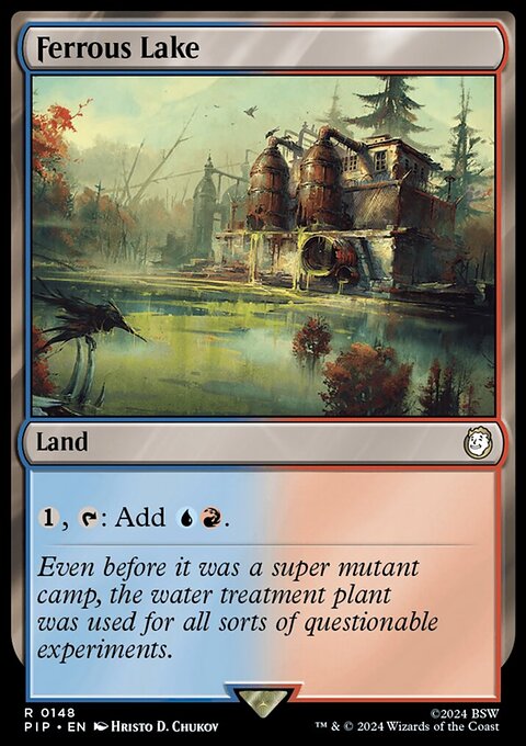 Ferrous Lake, Fallout #148, Magic: The Gathering card