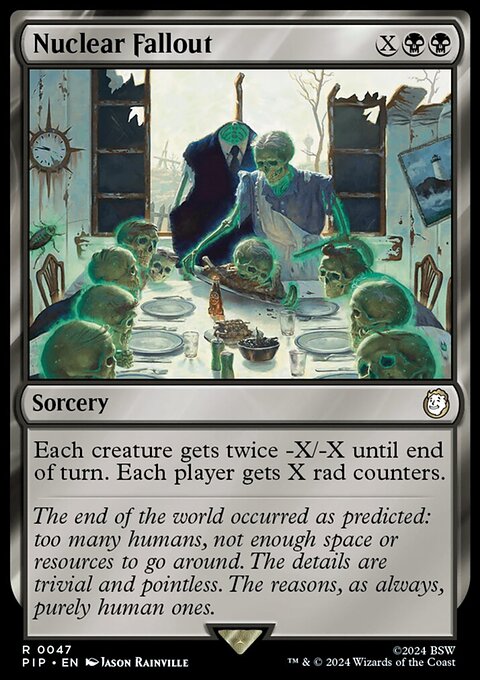 Nuclear Fallout, Fallout #47, Magic: The Gathering card