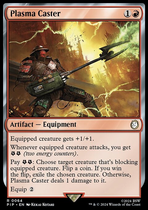 Plasma Caster, Fallout #64, Magic: The Gathering card
