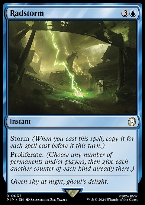 Radstorm, Fallout #37, Magic: The Gathering card