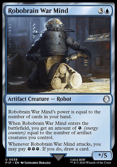 Robobrain War Mind, Fallout #38, Magic: The Gathering card