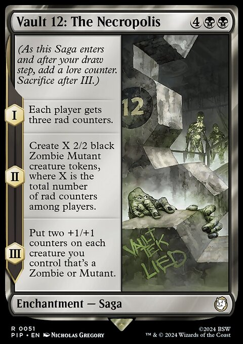 Vault 12: The Necropolis, Fallout #51, Magic: The Gathering card