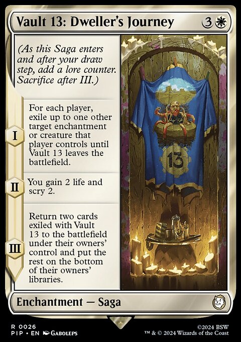 Vault 13: Dweller's Journey, Fallout #26, Magic: The Gathering card