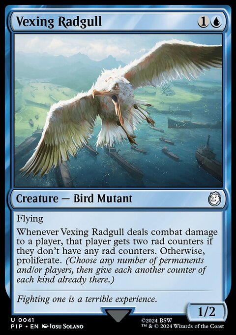 Vexing Radgull, Fallout #41, Magic: The Gathering card