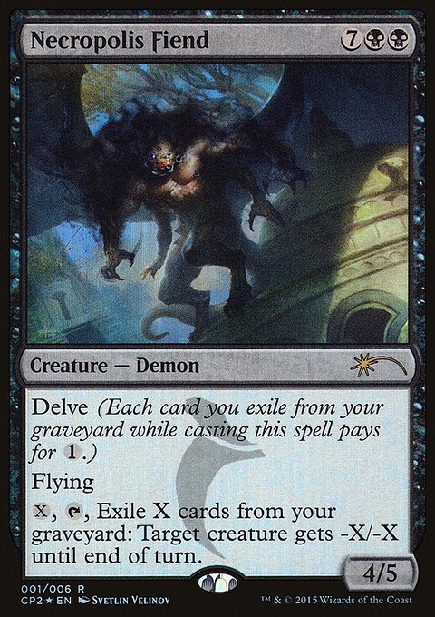 Necropolis Fiend, Fate Reforged Clash Pack #1, Magic: The Gathering card