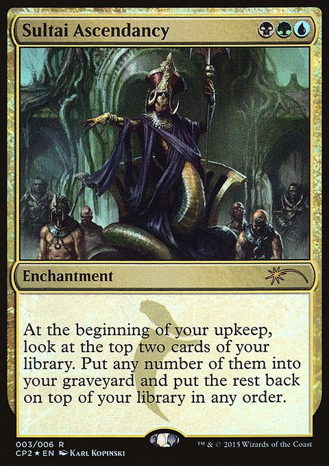Sultai Ascendancy, Fate Reforged Clash Pack #3, Magic: The Gathering card