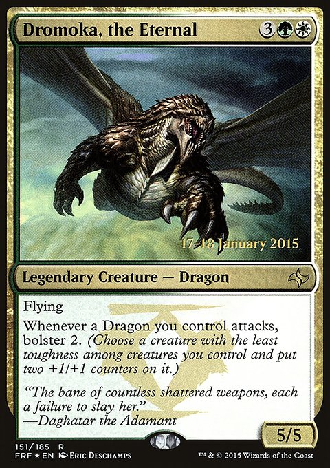 Dromoka, the Eternal, Fate Reforged Promos #151s, Magic: The Gathering card