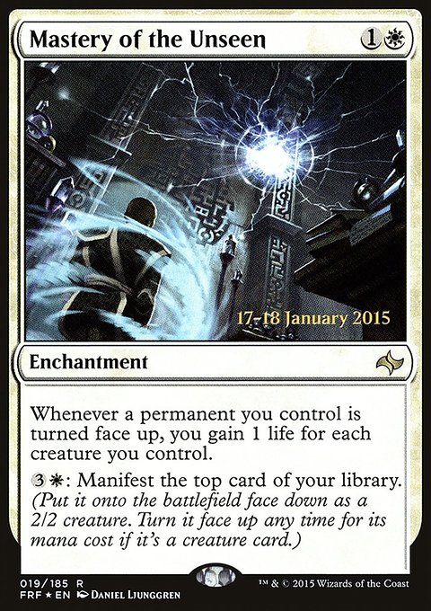 Mastery of the Unseen, Fate Reforged Promos #19s, Magic: The Gathering card