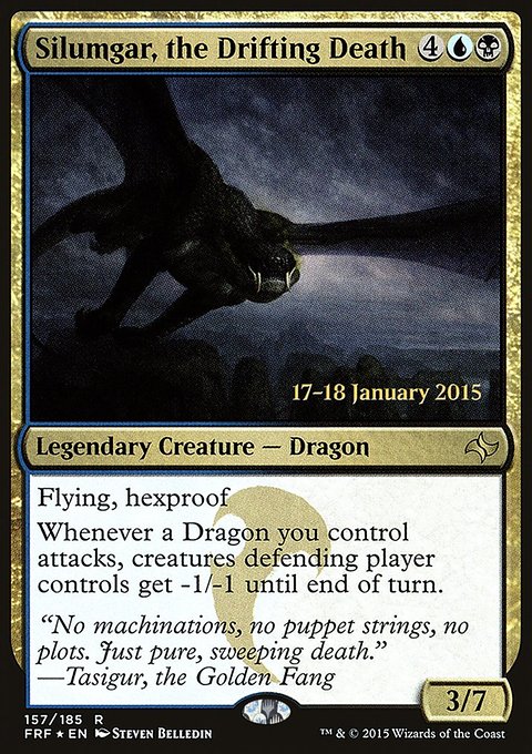 Silumgar, the Drifting Death, Fate Reforged Promos #157s, Magic: The Gathering card