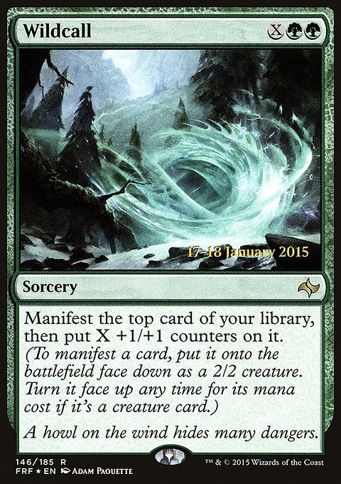 Wildcall, Fate Reforged Promos #146s, Magic: The Gathering card