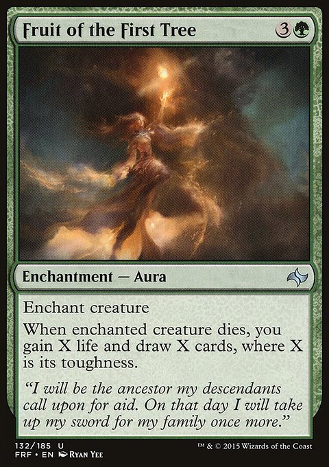 Fruit of the First Tree, Fate Reforged #132, Magic: The Gathering card